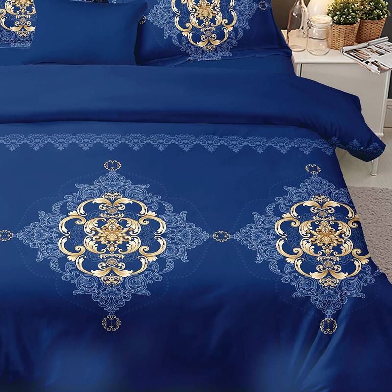 Shatex 3 piece Microfiber Bedding Comforter Set