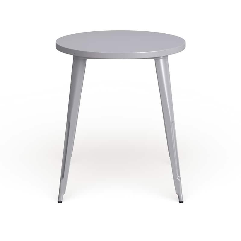 30'' Round Metal Indoor-Outdoor Table - 30"W x 30"D x 29.5"H