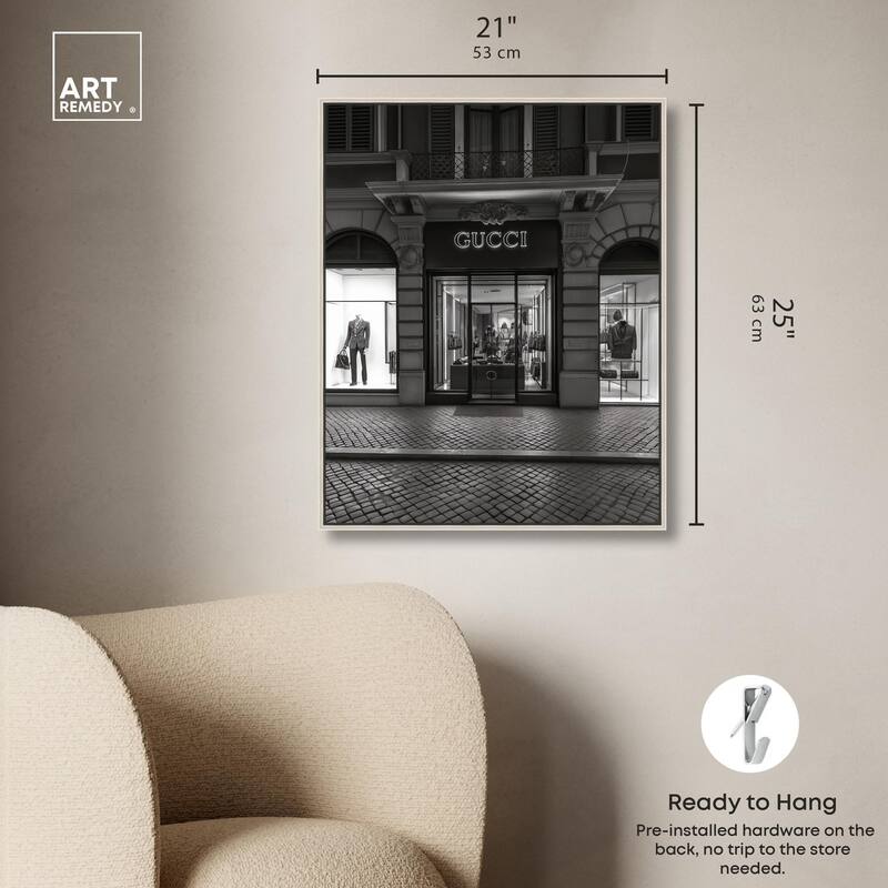 Glam Presence Canvas by Art Remedy