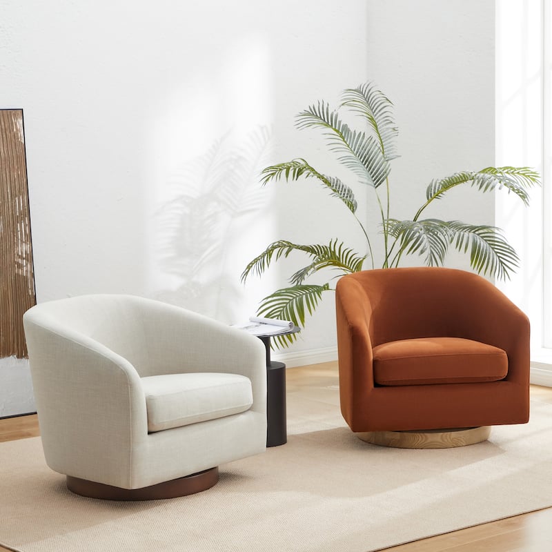 Spruce & Spring Liam Swivel Accent Chair