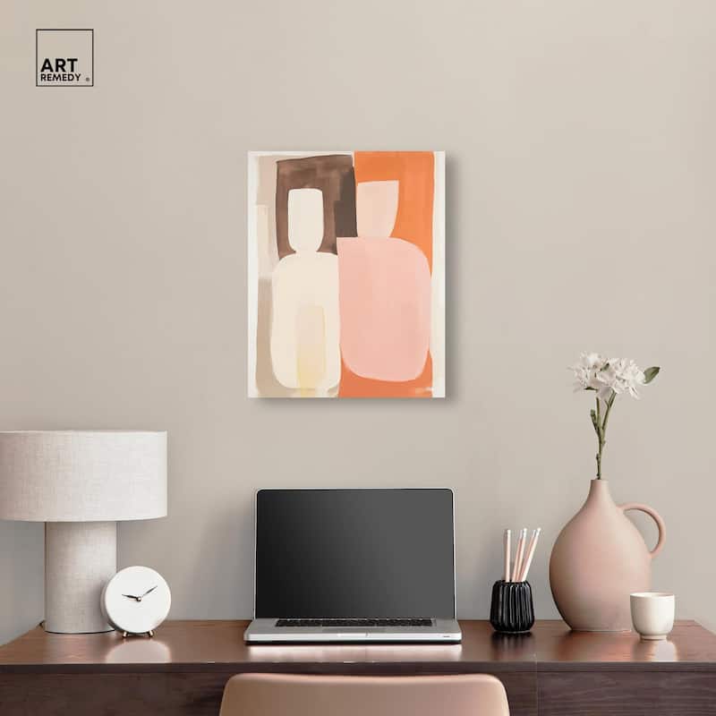 Tones of Restfulness II Canvas by Art Remedy, Gallery Wrapped