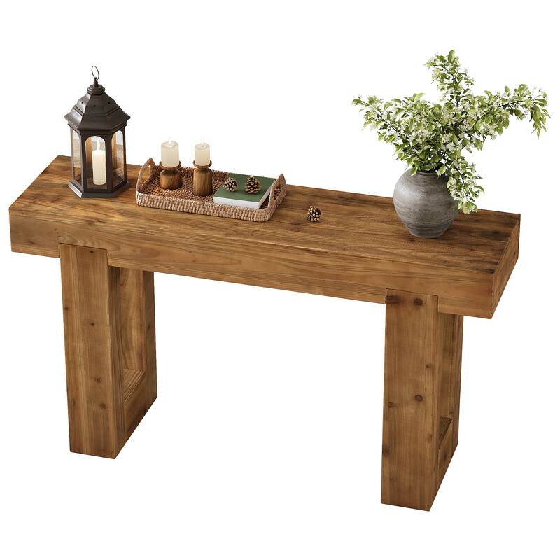 Solid Wood Console Table, Entryway Sofa Table, Entrance Hallway Living Room Foyer Accent Table