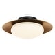 preview thumbnail 1 of 9, Minka Lavery 5625-L Zinola 15" Wide LED Semi-Flush Mount Ceiling