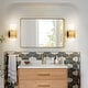 preview thumbnail 6 of 17, Dimmable Crystal Wall Sconces Set of Two Modern Bathroom Vanity Light Fixtures
