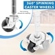 preview thumbnail 8 of 7, Mount-It! 5 Tier Wire Shelving with Wheels | Kitchen Storage