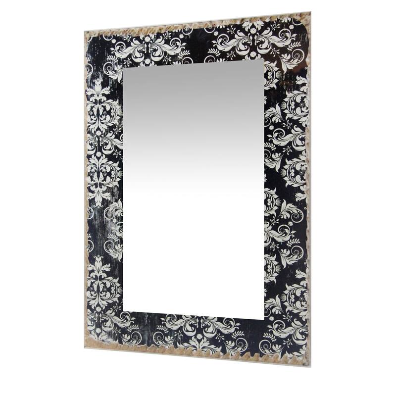 23.5 Inch Large Wall Mirror French Country by Infinity Instruments - 23.5 x 0.15 x 15.75