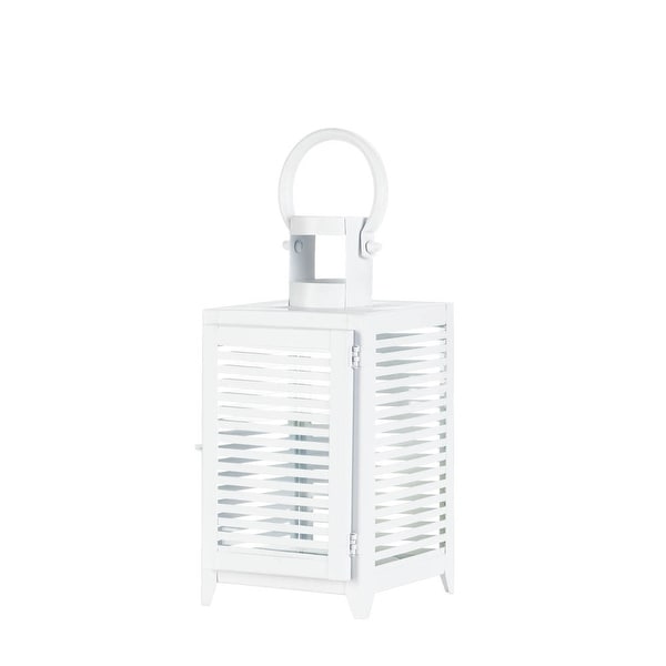 Home White Horizon Lantern