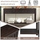 preview thumbnail 6 of 39, Merax 60" Long Console Table with Different Size Drawers and Bottom Shelf