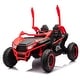 preview thumbnail 54 of 58, 24V Two-Seater UTV for Kids, Off-Road Ride On Car with Remote Control, Bluetooth, Four-Wheel Suspension, and Rear Storage