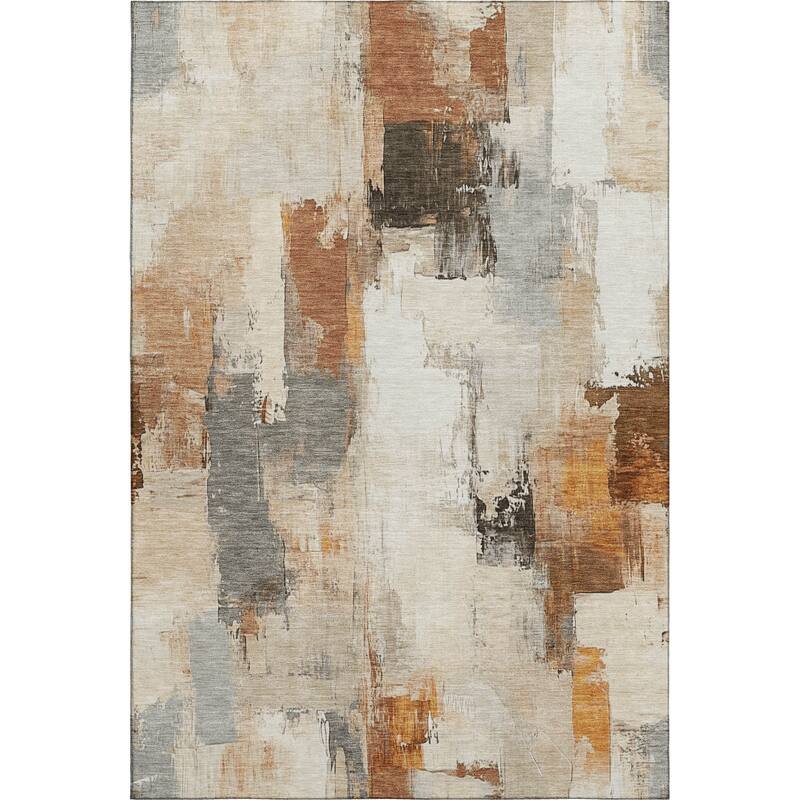 Premium Washable Super Soft Abstract Chic Mayfield Rug