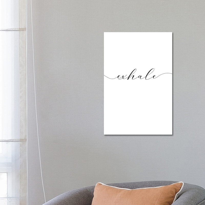 iCanvas "Exhale" by Nouveau Prints Canvas Print - 26x18x1.5