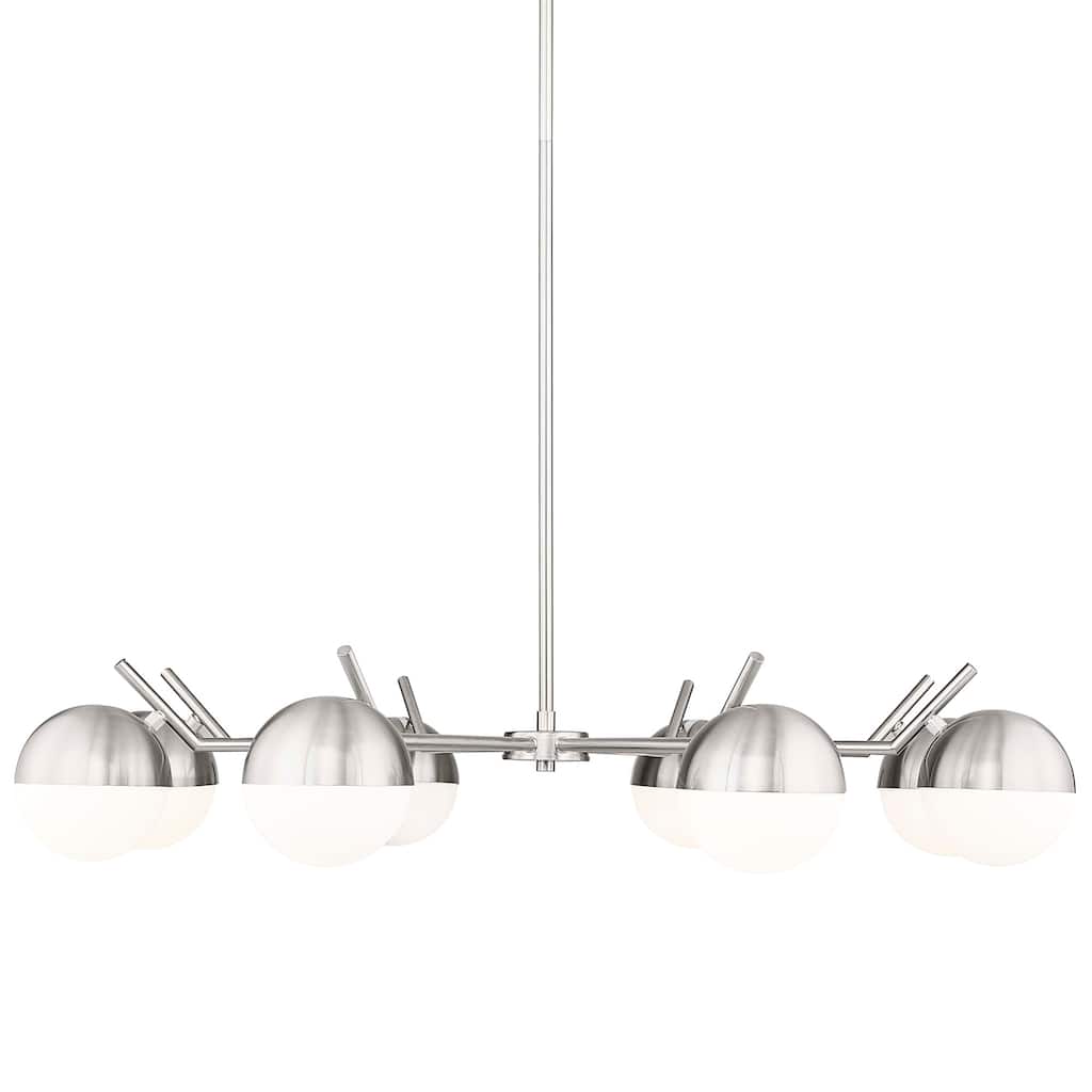 Z-Lite 7517-8 Realm Sphere 8 Light 44" Wide Chandelier