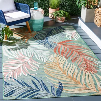 SAFAVIEH Cabana Tawnee Indoor/ Outdoor Waterproof Transitional Rug
