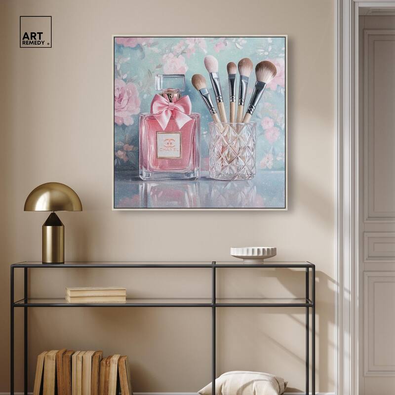 Love Dainty Perfume and Makeup Canvas by Art Remedy