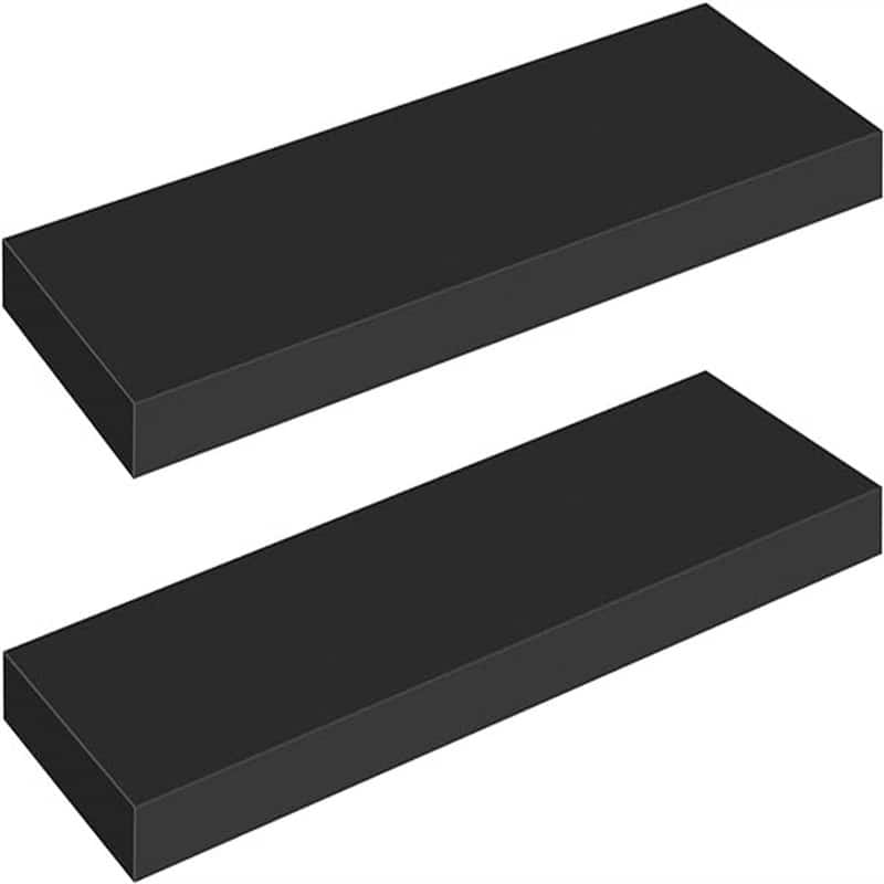 Floating Shelves - 7.9"D x 23.6"W x 1.5"H