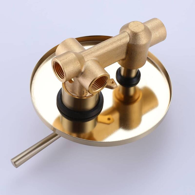 Shower Faucet With Valve Complete Shower System Set Bathroom 10 Inches Rainfall Shower Head With Handheld Sower
