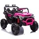 preview thumbnail 48 of 55, 24V 400W Kids Ride On Electric UTV W/Parents Remote Control,Four-Wheel Suspension,LED Lights,Portable Handle