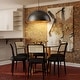 preview thumbnail 19 of 50, 1-Light Industrial Farmhouse Oversized Pendant Gold Leaf Hammered Semi-Sphere Dome Pendant Light for Kitchen Island