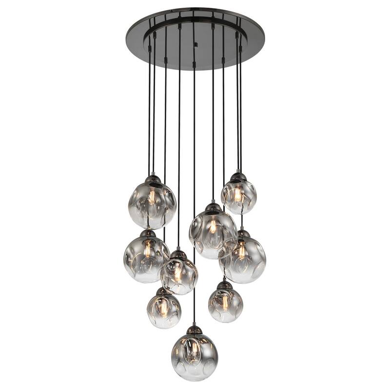 Metropolitan N5369 Neveh 9 Light 24" Wide Multi Light Pendant