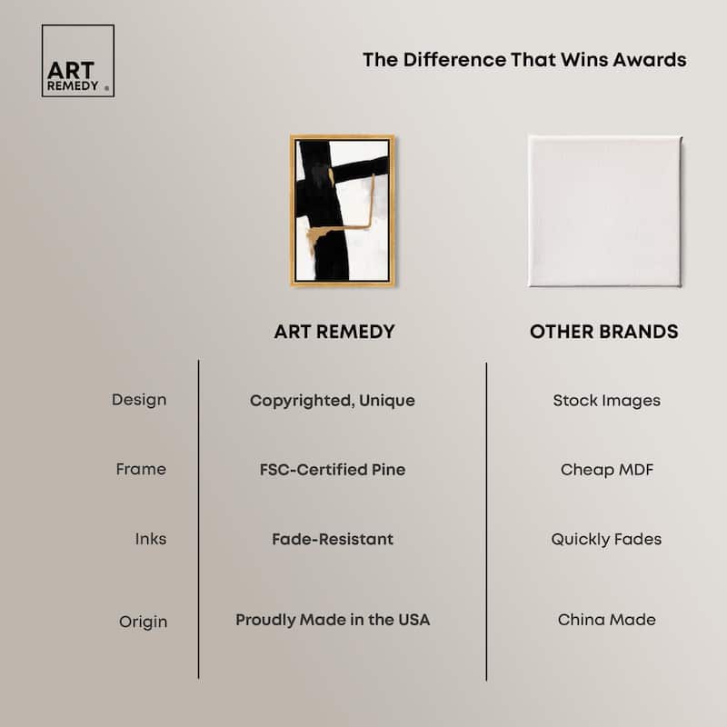 Dichotomy IV Canvas by Art Remedy