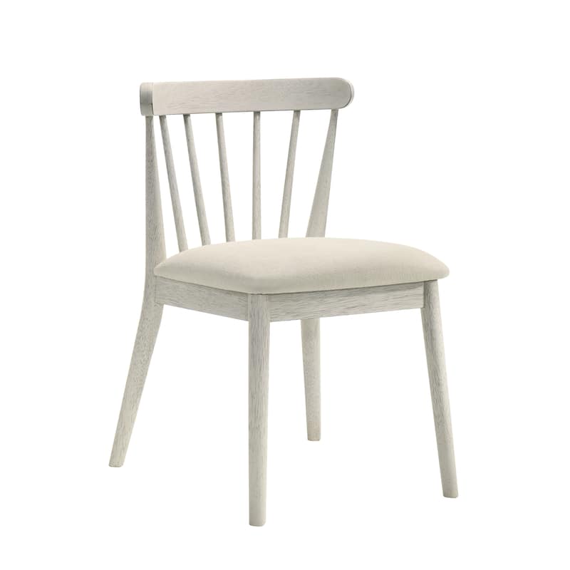 2 Pieces Set Dining Side Chair Rustic Modern Farmhouse Design Retro Design Easy To Assembly