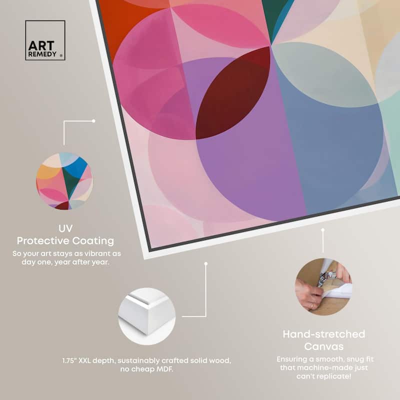 Oneiric Circles III Canvas by Art Remedy