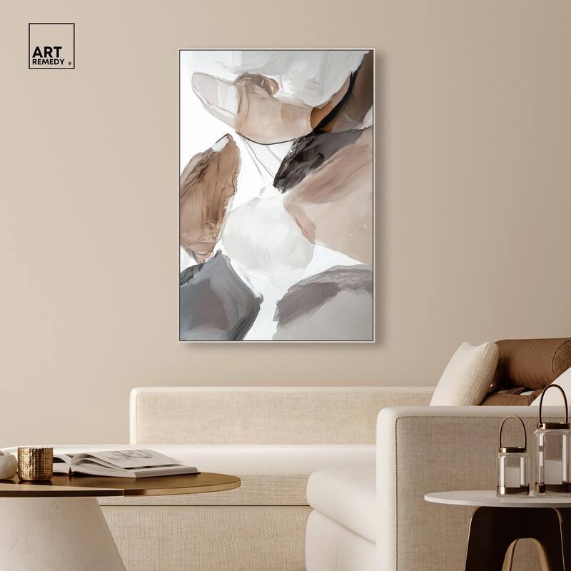 Sedimentary Hues I Canvas by Art Remedy