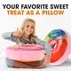 preview thumbnail 5 of 9, Cheer Collection Reversible Plush Donut Throw Pillow