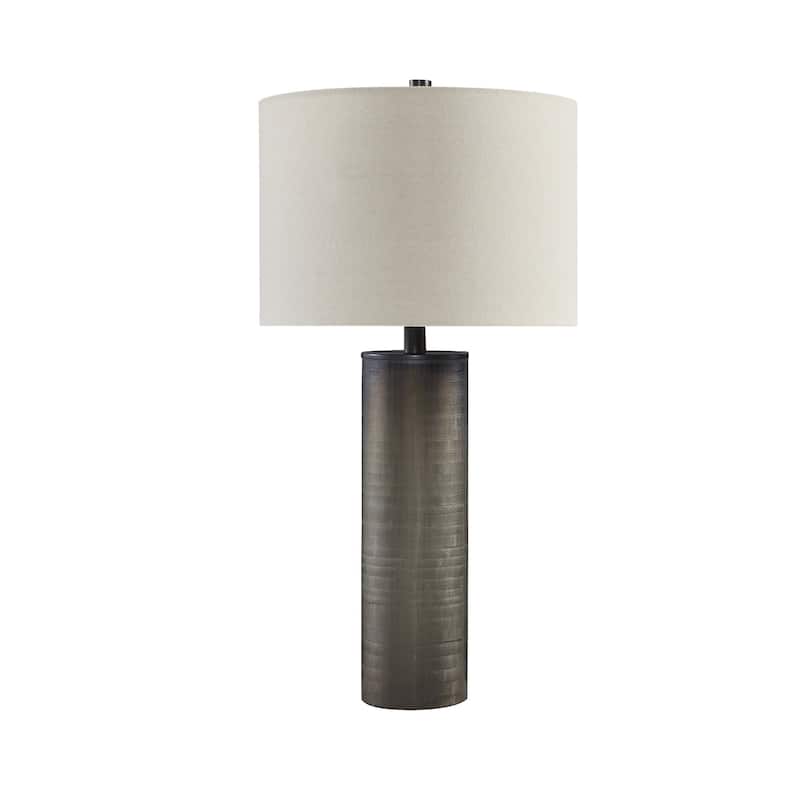 Signature Design by Ashley Dingerly Brown Table Lamp - 14"W x 14"D x 28"H