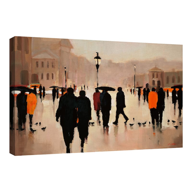 Where We Once Walked by Lorraine Christie Canvas Art Print