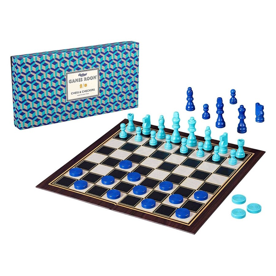 Monoprice Classic 2 In 1 Chess Checkers Board Game Overstock Monoprice Classic 2 In 1 Chess Checkers Board Game Overstock