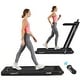 preview thumbnail 77 of 80, SuperFit 2.25HP 2 in 1 Folding Treadmill Remote Control W/ APP Black