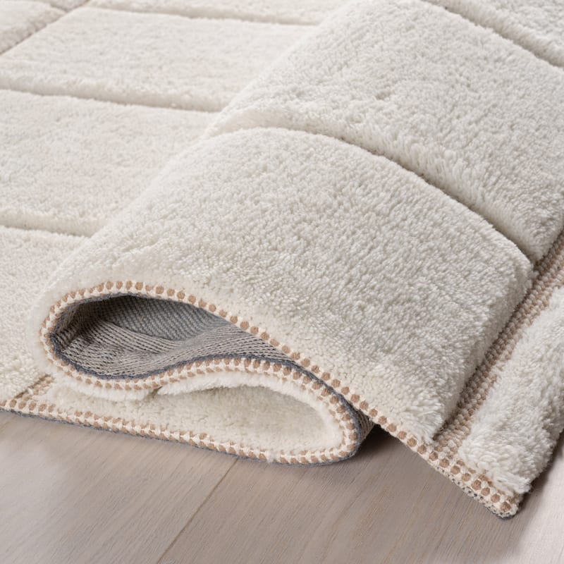 Frenshe Interiors Em Checked New Zealand Wool Area Rug