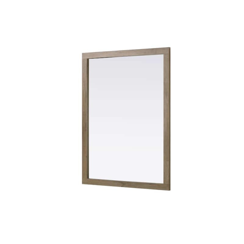 Solene Wooden Rectangle Mirror (42-48 x 36 in.)