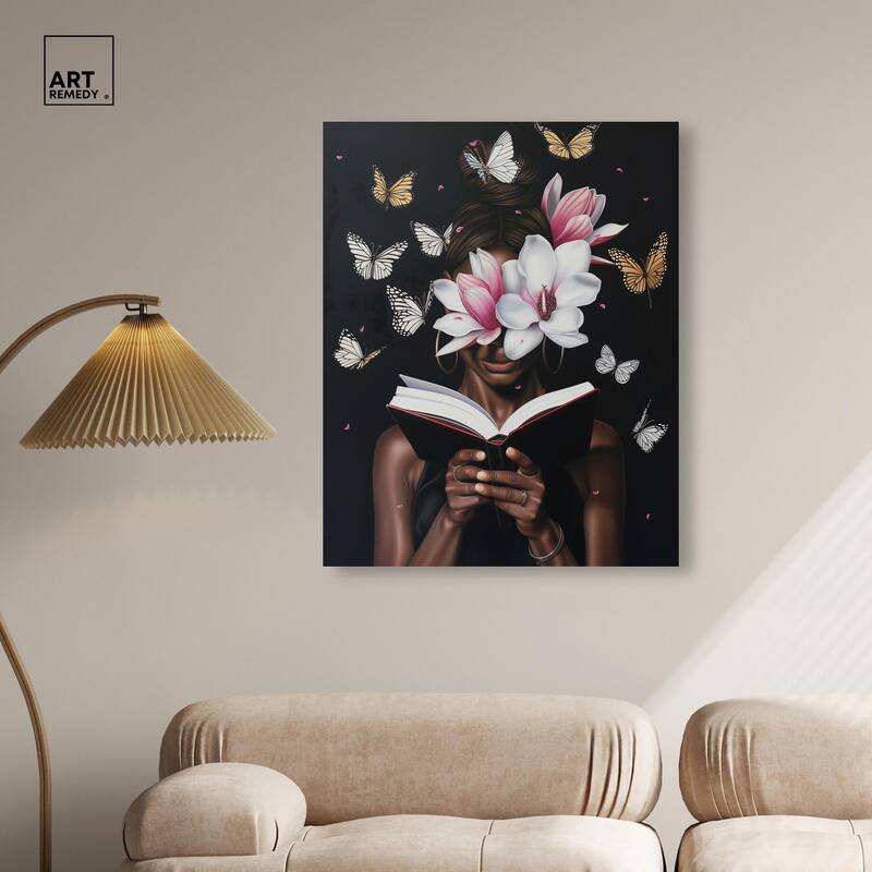 Pages of Flight Canvas by Art Remedy, Gallery Wrapped