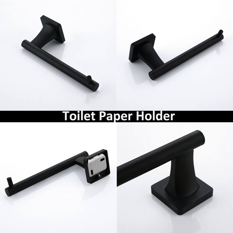 Wall-Mount 5 -Piece Bath Hardware Set