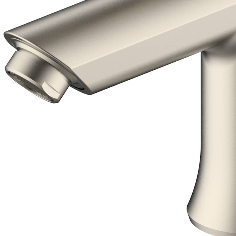 Single Handle Lavatory faucet in Brushed Nickel Finish