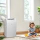 preview thumbnail 18 of 18, LG 12,000 BTU (DOE) 115-Volt Portable Air Conditioner with Heat, Dehumidifier Function and Wi-Fi Control, 450 sq. ft.