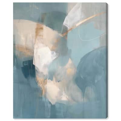 Blue Dreams Canvas by Art Remedy, Gallery Wrapped
