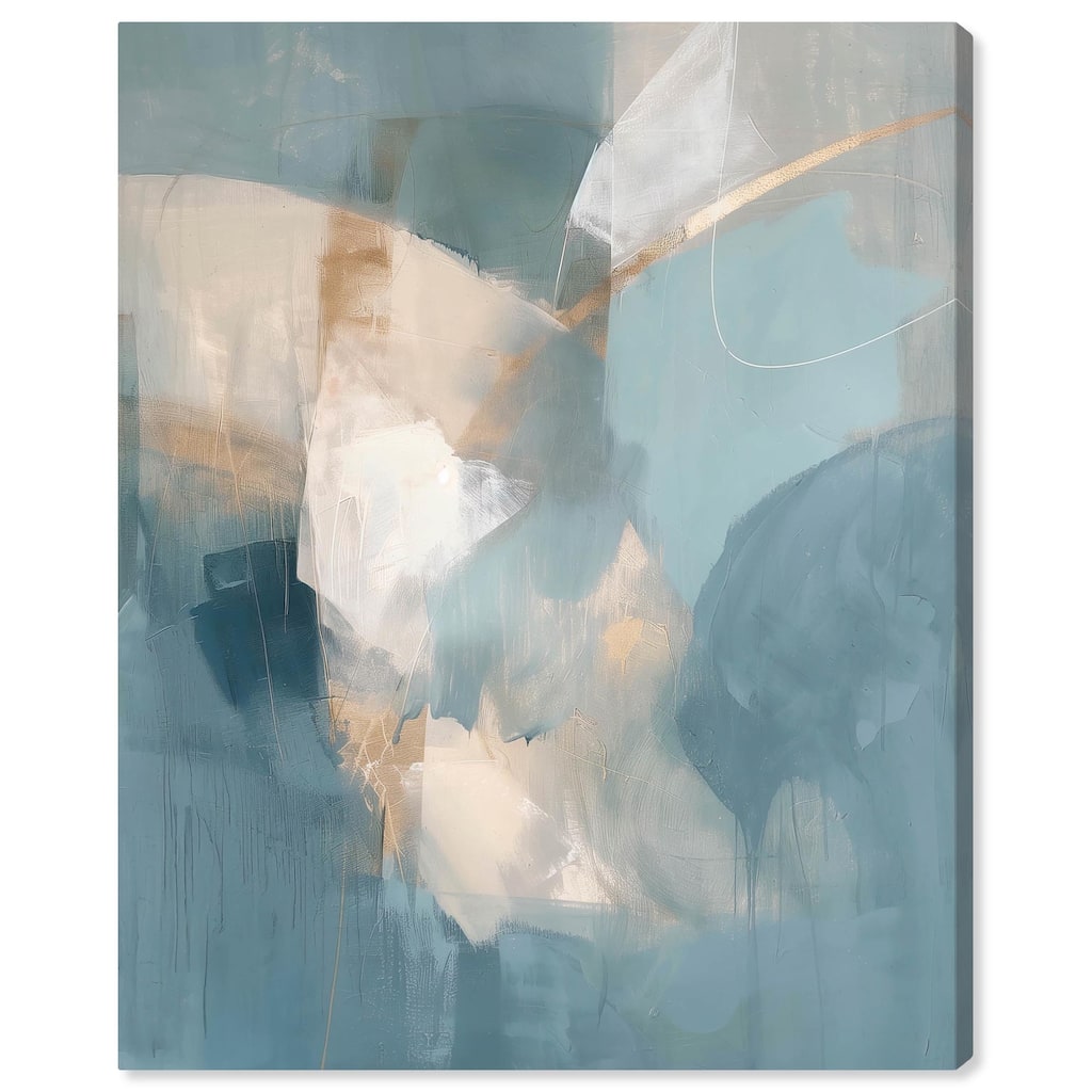 Blue Dreams Canvas by Art Remedy, Gallery Wrapped
