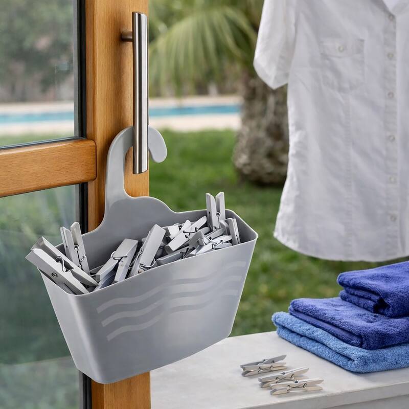 Hanging Shower Caddy Organizer Plastic Basket