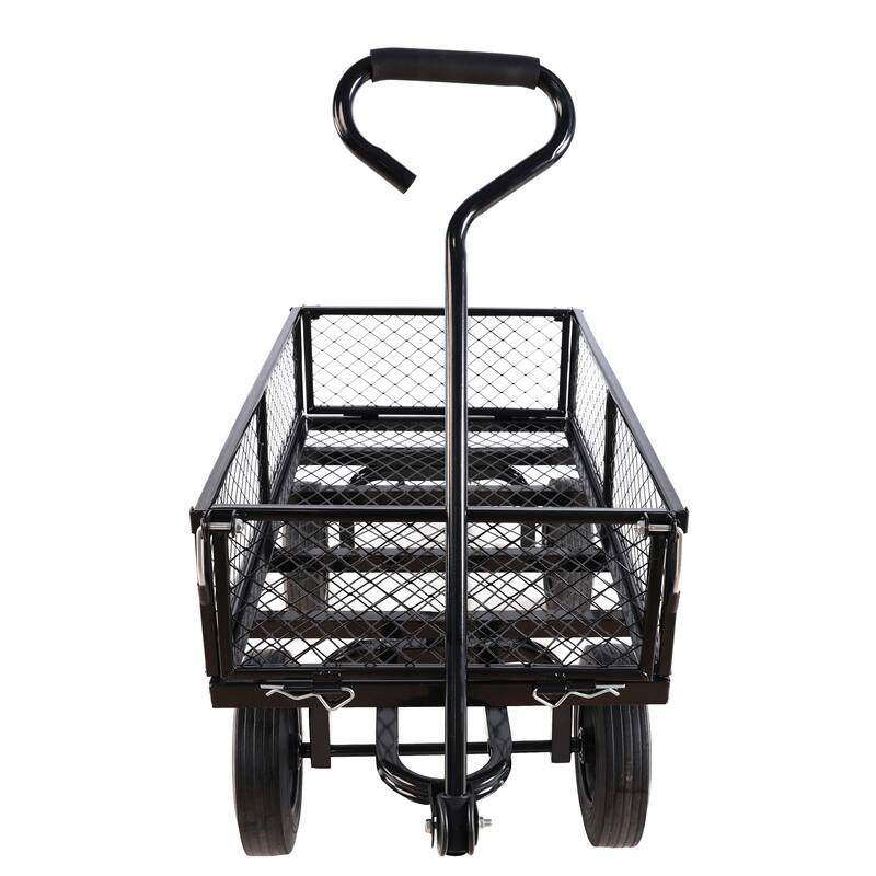 Solid wheels Tools cart Wagon Cart