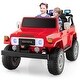 preview thumbnail 25 of 25, 12V 2-Seat Licensed Kids Ride On Toyota FJ40 Car with 2.4G Remote Control - 49.6" x 30.7" x 31.1" (L x W x H)