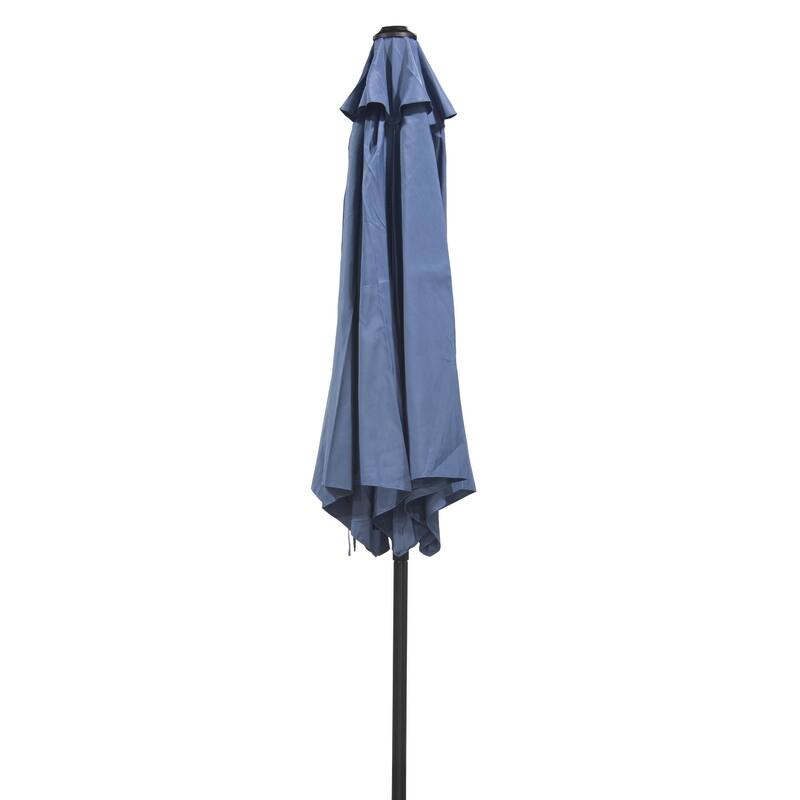 9 ft Powder Coated Aluminum Market Outdoor Patio Umbrella