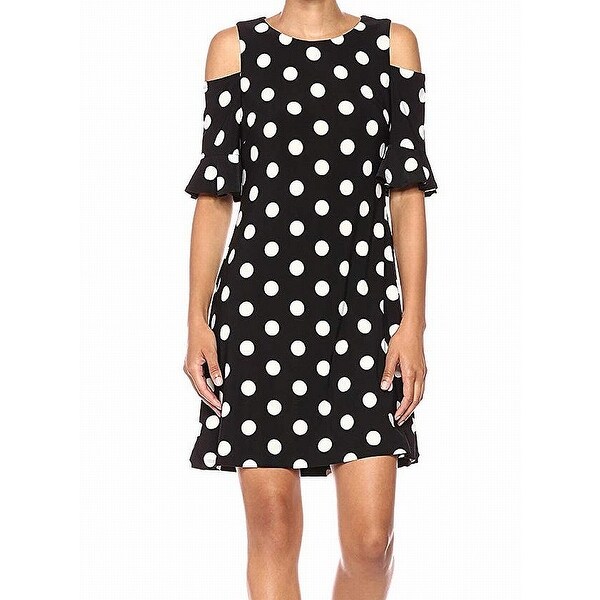 tommy hilfiger cold shoulder dress
