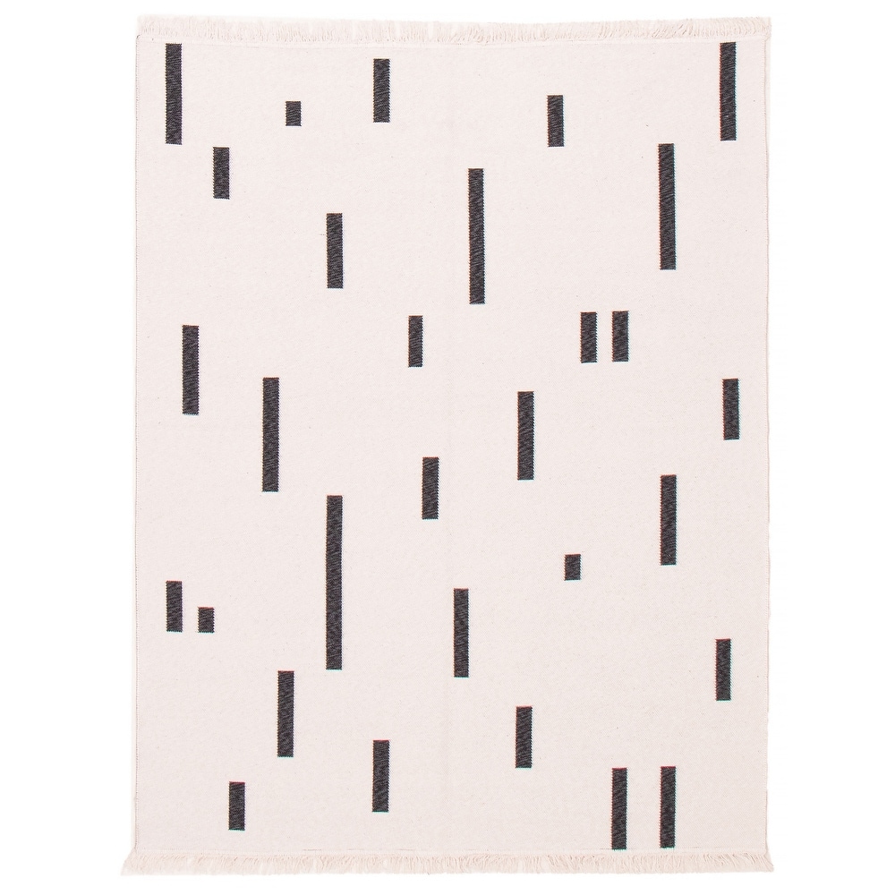 ECARPETGALLERY Flat-Weave Ankara III White Kilim