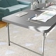 preview thumbnail 20 of 28, 4.93-Foot Kid's Plastic Folding Activity Table - Play Table - 59.25"D x 29"W x 19"H