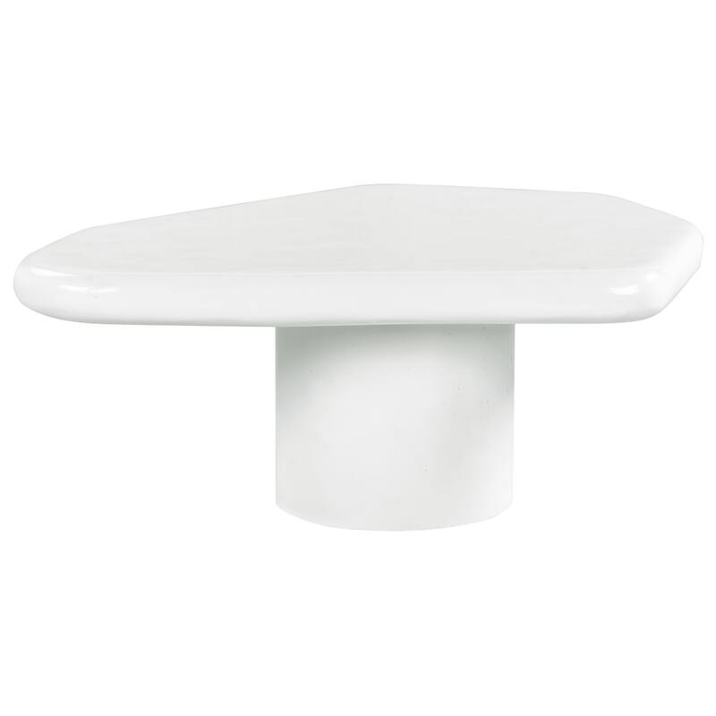 SAFAVIEH Couture Rhianna Concrete Coffee Table - 35"W x 28"D x 14"H