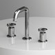 preview thumbnail 23 of 42, VIGO Cass 8" H 2-Handle Widespread Bathroom Faucet Chrome