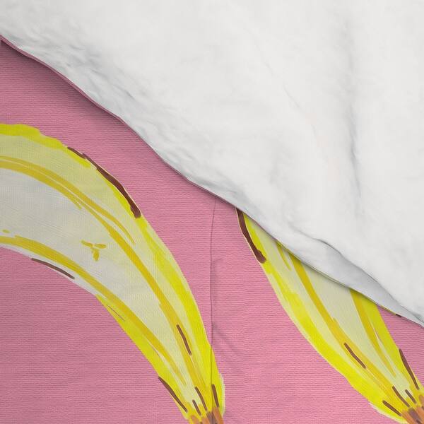 Lisa Argyropoulos Gone Bananas In Pink Made to Order Comforter Set